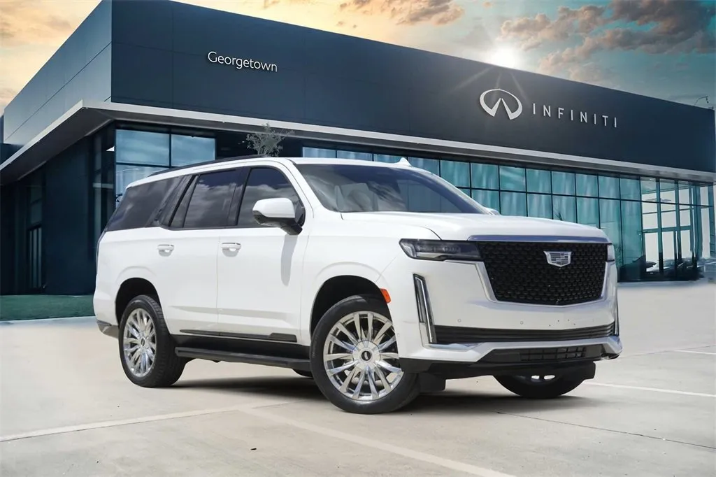 White 2022 Cadillac Escalade Premium Luxury for sale in Georgetown, TX