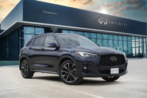 Blue 2024 INFINITI QX50 SPORT for sale in Georgetown, TX