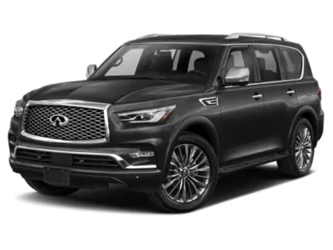 Black 2023 INFINITI QX80 SENSORY for sale in Georgetown, TX
