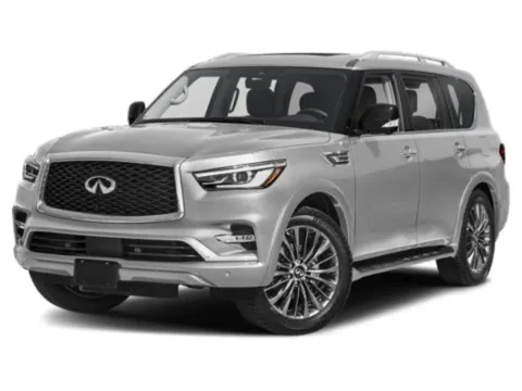 Silver 2022 INFINITI QX80 LUXE for sale in Georgetown, TX