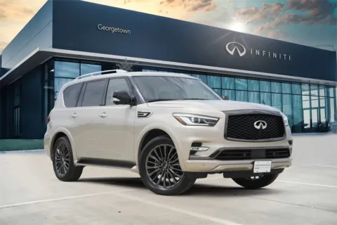 Silver 2024 INFINITI QX80 SENSORY for sale in Georgetown, TX