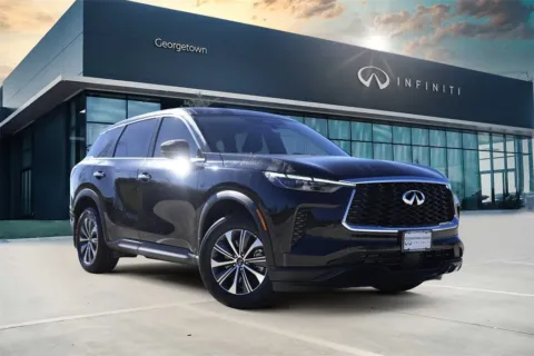 Black 2025 INFINITI QX60 PURE for sale in Georgetown, TX