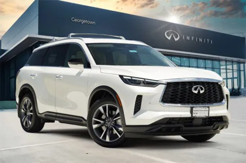 White 2025 INFINITI QX60 LUXE for sale in Georgetown, TX