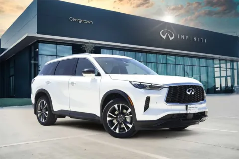 White 2025 INFINITI QX60 LUXE for sale in Georgetown, TX