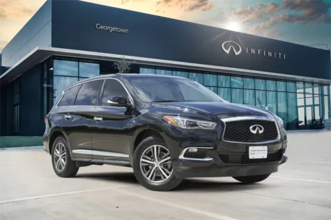 Black 2020 INFINITI QX60 PURE for sale in Georgetown, TX