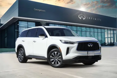 White 2024 INFINITI QX60 PURE for sale in Georgetown, TX