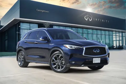 Blue 2021 INFINITI QX50 AUTOGRAPH for sale in Georgetown, TX