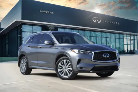 Gray 2025 INFINITI QX50 LUXE for sale in Georgetown, TX