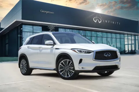 White 2024 INFINITI QX50 SENSORY for sale in Georgetown, TX