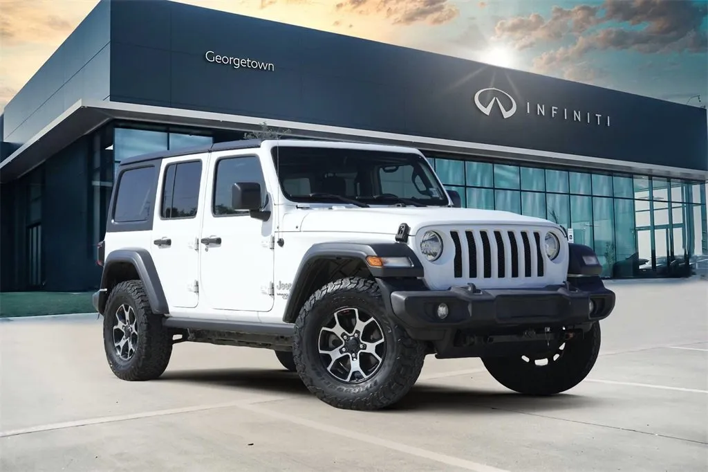 White 2019 Jeep Wrangler Unlimited Sport S for sale in Georgetown, TX