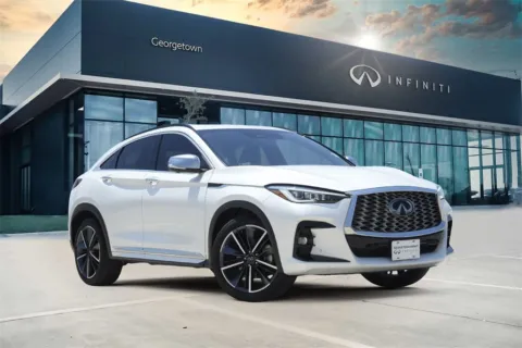 White 2025 INFINITI QX55 ESSENTIAL for sale in Georgetown, TX