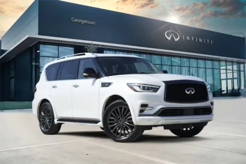 White 2022 INFINITI QX80 PREMIUM SELECT for sale in Georgetown, TX