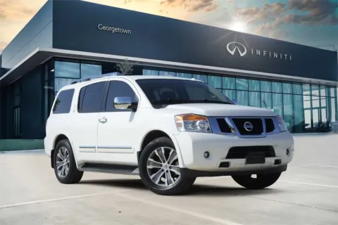 White 2015 Nissan Armada SL for sale in Georgetown, TX