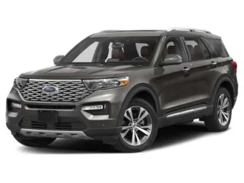 Gray 2021 Ford Explorer Platinum for sale in Georgetown, TX