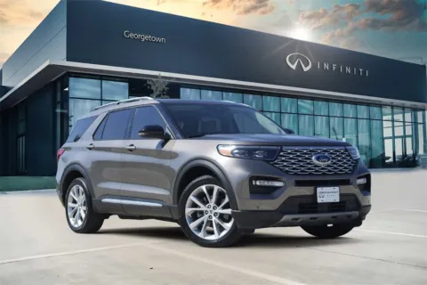 Gray 2021 Ford Explorer Platinum for sale in Georgetown, TX