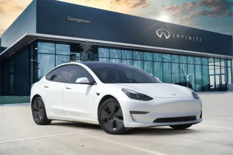 White 2021 Tesla Model 3 Long Range for sale in Georgetown, TX