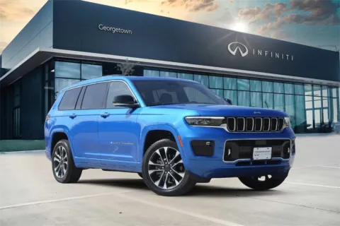 Blue 2023 Jeep Grand Cherokee L Overland for sale in Georgetown, TX