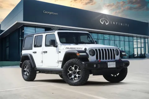 White 2021 Jeep Wrangler Unlimited Rubicon for sale in Georgetown, TX