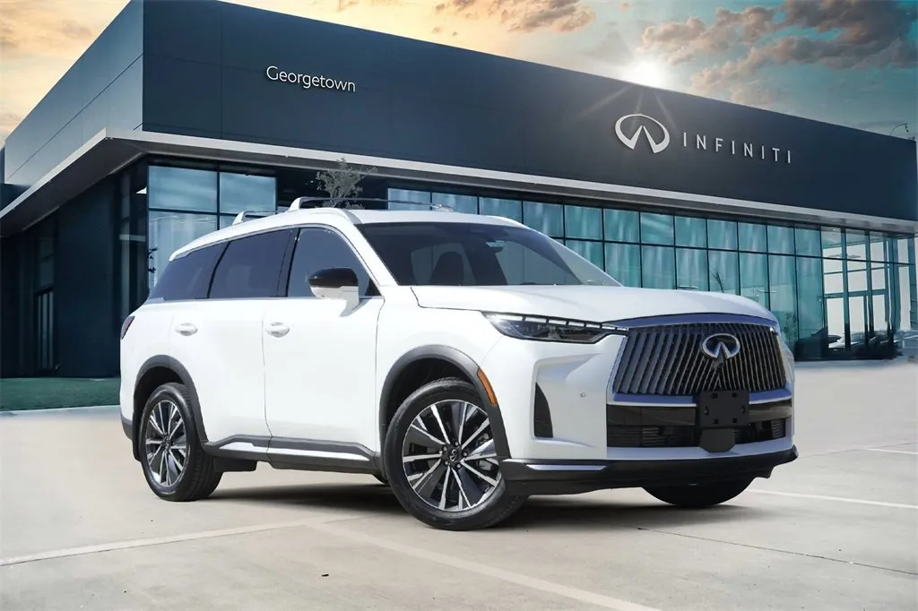 White 2026 INFINITI QX60 LUXE for sale in Georgetown, TX