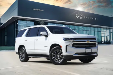 White 2023 Chevrolet Tahoe LT for sale in Georgetown, TX