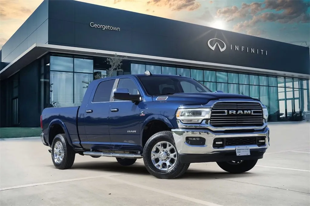 Blue 2022 Ram 3500 Laramie for sale in Georgetown, TX