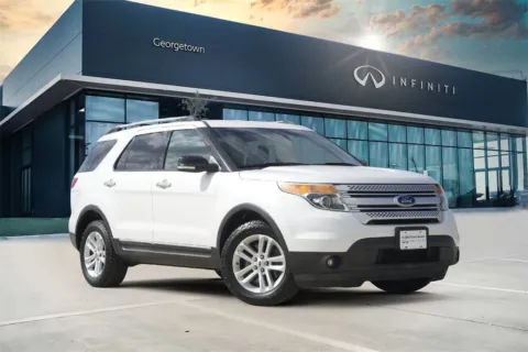 White 2014 Ford Explorer XLT for sale in Georgetown, TX