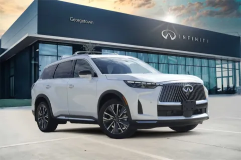 White 2026 INFINITI QX60 LUXE for sale in Georgetown, TX