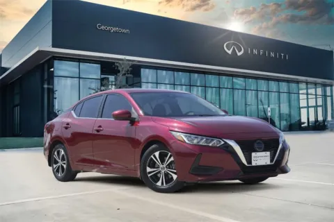 Red 2023 Nissan Sentra SV for sale in Georgetown, TX
