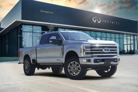 Silver 2024 Ford Super Duty F-350 SRW Limited for sale in Georgetown, TX