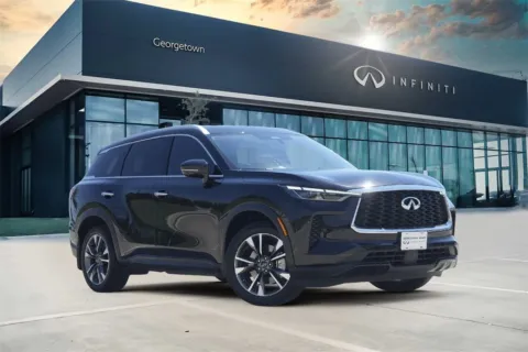 Black 2024 INFINITI QX60 LUXE for sale in Georgetown, TX