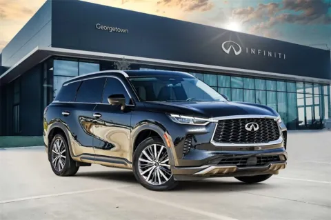 Black 2023 INFINITI QX60 SENSORY for sale in Georgetown, TX