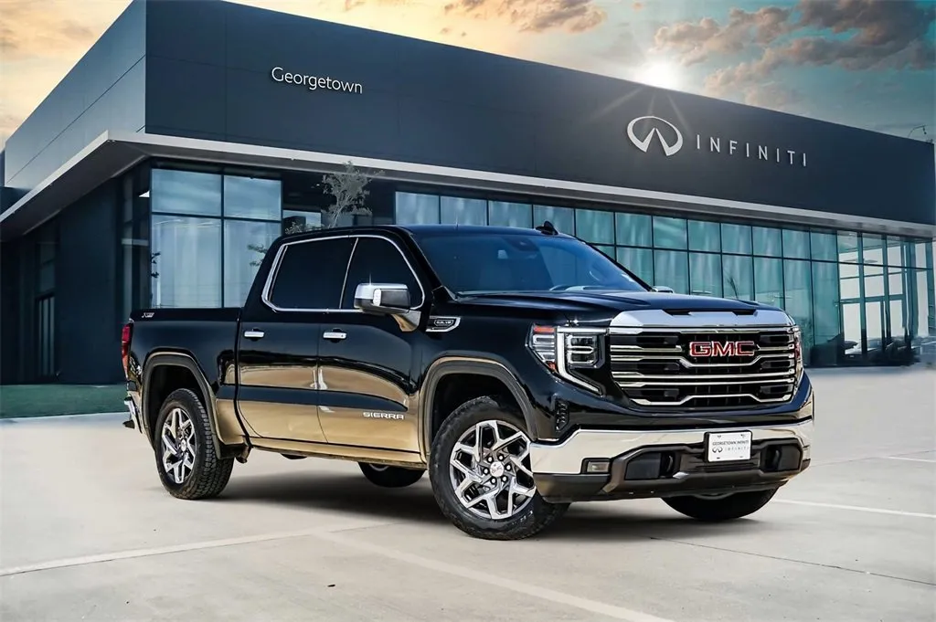 Black 2024 GMC Sierra 1500 SLT for sale in Georgetown, TX