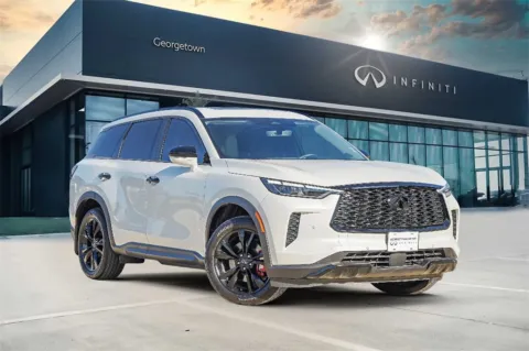 White 2024 INFINITI QX60 LUXE for sale in Georgetown, TX