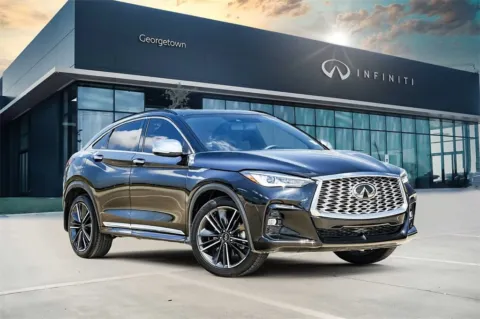 Black 2023 INFINITI QX55 LUXE for sale in Georgetown, TX