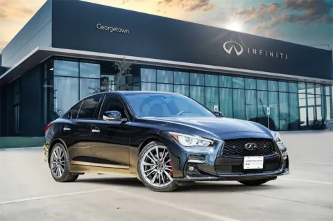 Black 2024 INFINITI Q50 RED SPORT 400 for sale in Georgetown, TX