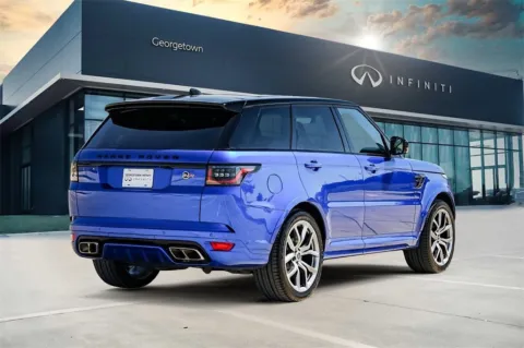 More photos of 2018 Land Rover Range Rover Sport SVR at Georgetown INFINITI, TX
