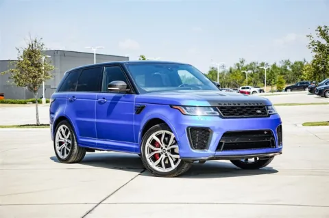 Blue 2018 Land Rover Range Rover Sport SVR for sale in Georgetown, TX