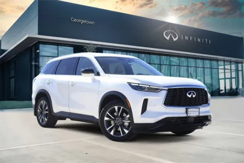 White 2025 INFINITI QX60 LUXE for sale in Georgetown, TX