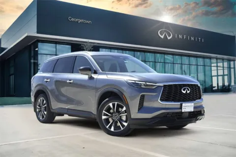 Gray 2025 INFINITI QX60 LUXE for sale in Georgetown, TX
