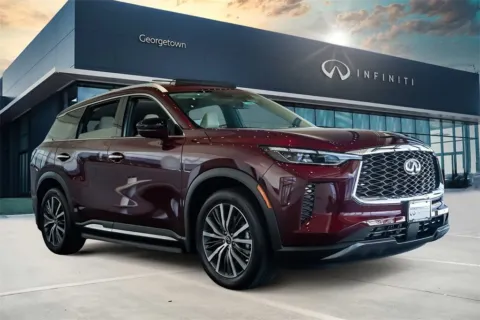 Red 2025 INFINITI QX60 SENSORY for sale in Georgetown, TX