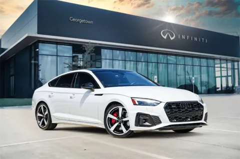 White 2023 Audi A5 Sportback S line Prestige for sale in Georgetown, TX