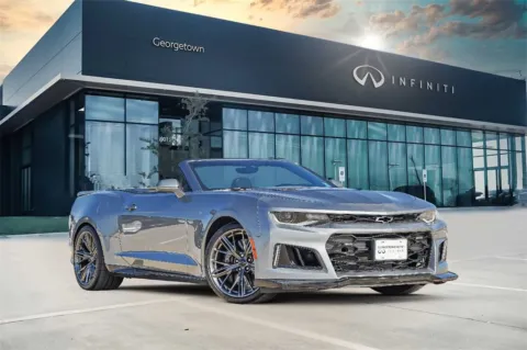 Gray 2023 Chevrolet Camaro ZL1 for sale in Georgetown, TX