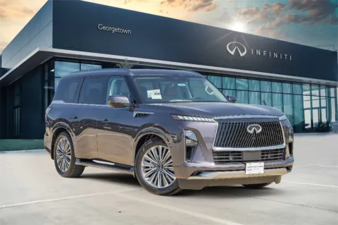 Gray 2026 INFINITI QX80 LUXE for sale in Georgetown, TX