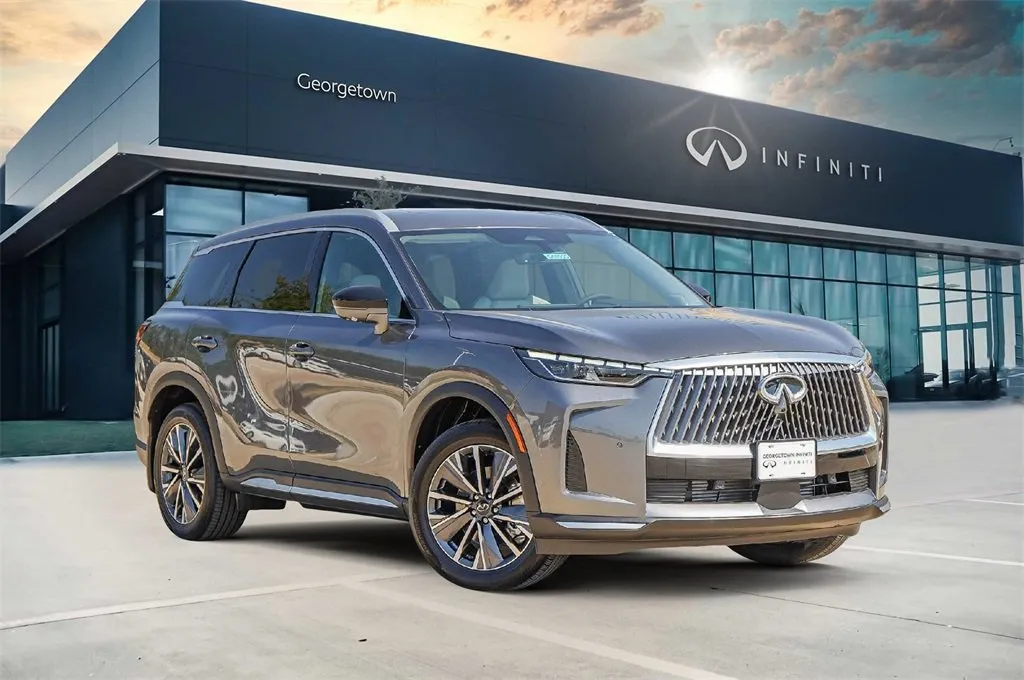 Gray 2026 INFINITI QX60 LUXE for sale in Georgetown, TX