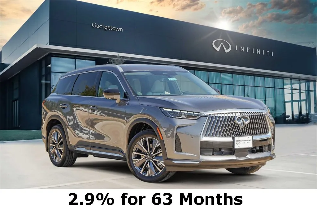 Gray 2026 INFINITI QX60 LUXE for sale in Georgetown, TX