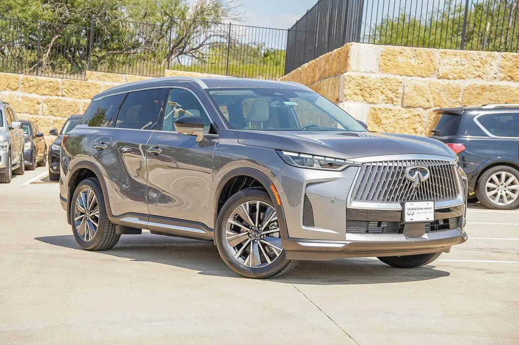 Gray 2026 INFINITI QX60 LUXE for sale in Georgetown, TX