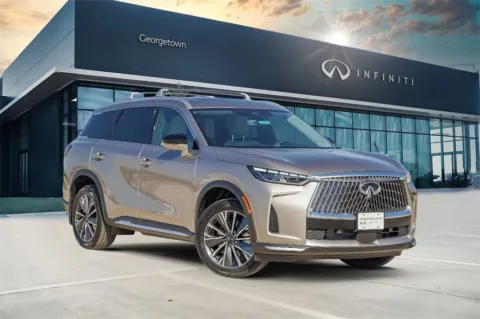 Silver 2026 INFINITI QX60 LUXE for sale in Georgetown, TX