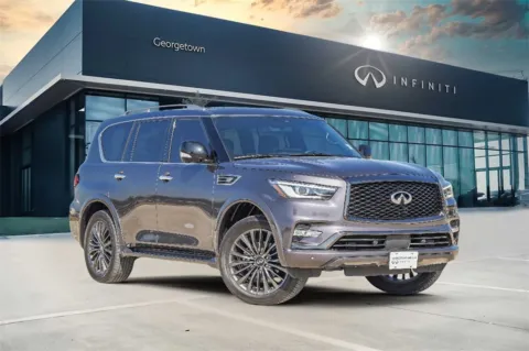 Gray 2024 INFINITI QX80 SENSORY for sale in Georgetown, TX