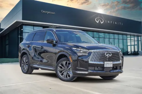 Black 2026 INFINITI QX60 LUXE for sale in Georgetown, TX