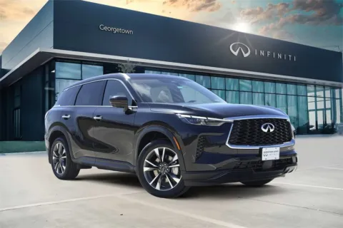 Black 2025 INFINITI QX60 LUXE for sale in Georgetown, TX